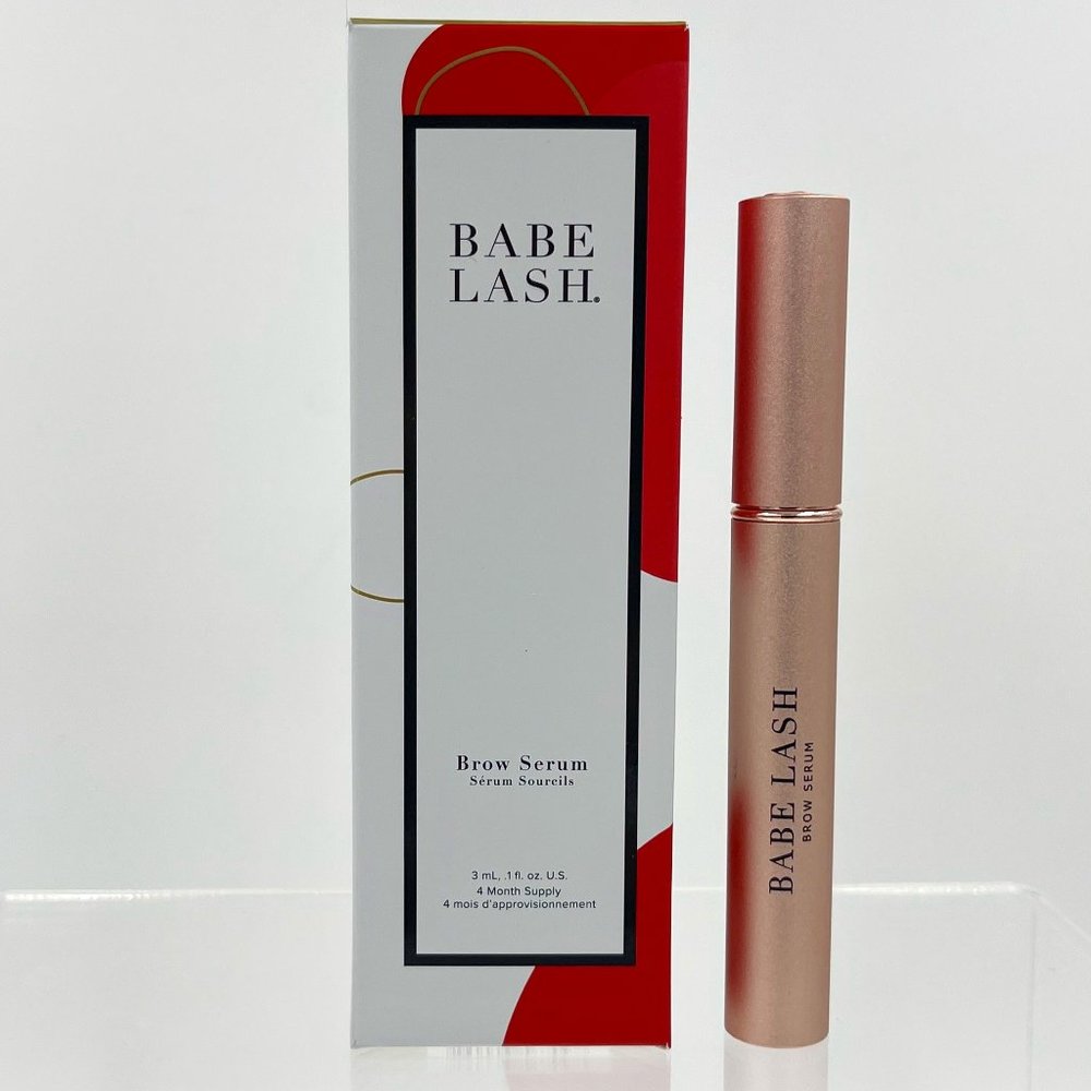 Babe Lash Brow Serum - New in Box - 3 mL / .1 fl. oz. - 4 Month Supply
